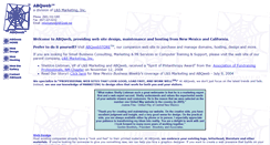 Desktop Screenshot of abqweb.net
